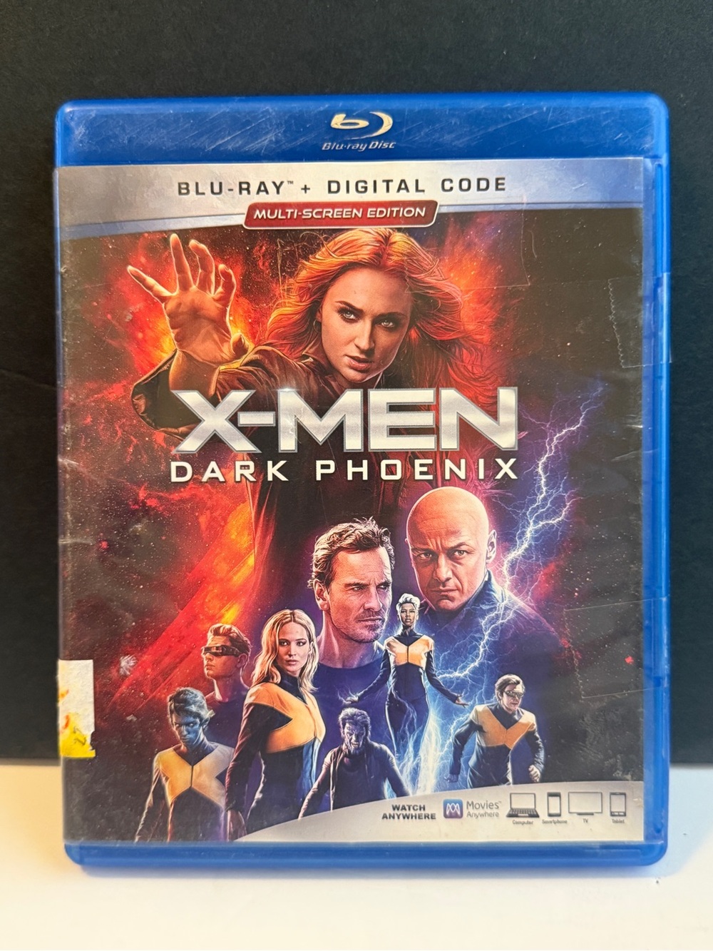 X-Men Dark Phoenix 2019 Blu-ray Multi-Screen Edition Marvel Sophie Turner